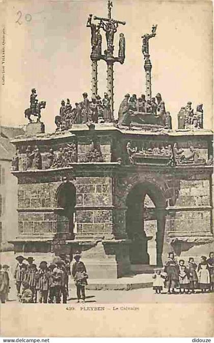 29 - Pleyben - Le Calvaire - Animée - Précurseur - CPA - Voir Scans Recto-Verso