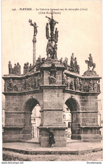 CPA  Carte postale France   Pleyben  Calvaire formant un Arc de Triomphe    VM63546
