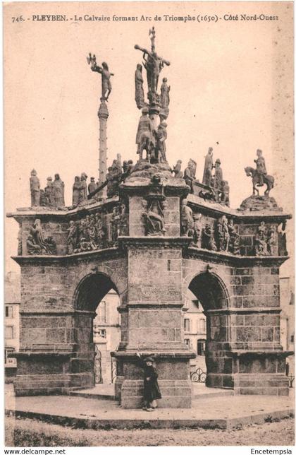 CPA Carte postale France  Pleyben Calvaire formant un arc de Triomphe  VM63781