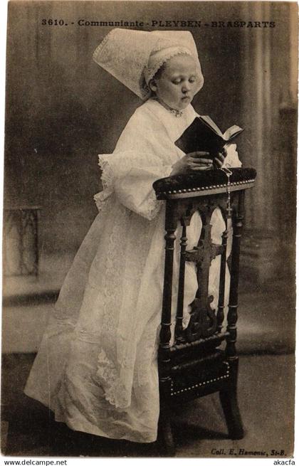 CPA Communiante - PLEYBEN - BRASPARTS (206425)