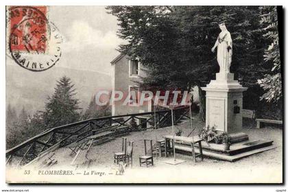 CPA Plombieres La Vierge