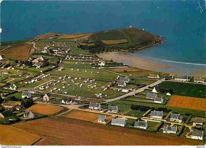 Carte Postale - 29 - Plomodiern - La Plage - Les Campings de Pors ar Vag - Vue aérienne - Flamme Postale - Voir Scans Re