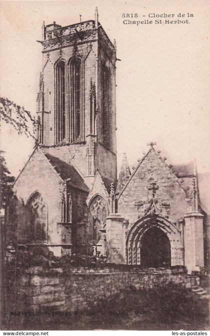 29 PLONEVEZ DU FAOU CLOCHER DE LA CHAPELLE ST HERBOT