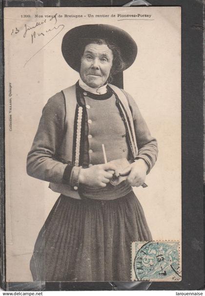 29 - PLONEVEZ PORZAY - Un rentier de Plonévez Porzay