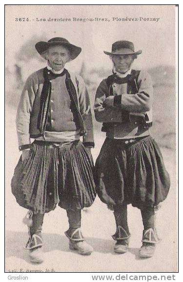 PLONEVEZ PORZAY 3674 LES DERNIERS BRAGOU BRAZ