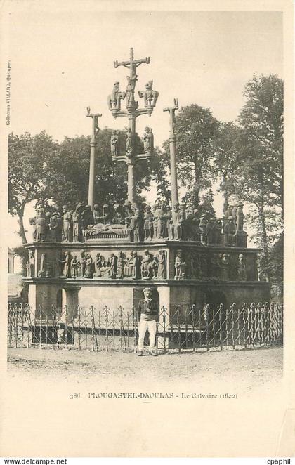 CPA Plougastel Daoulas Le Calvaine