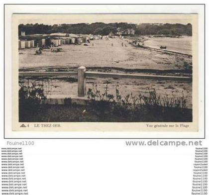 carte le trez - hir  ( peu courante ) plougonvelin