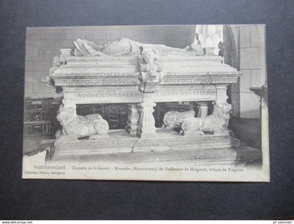 Frankreich AK um 1910 Plougrescant Chappelle de St. Gonery Mausolee (Renaissance) de Guillaume du Halgouet