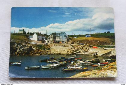 Cpm 1976, Plouhinec Plozevet, le petit port de pêche de Pors Poulahn, Finistère 29