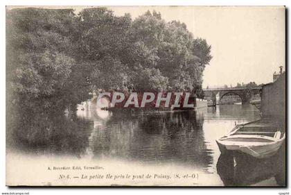 Poissy - Le Pont - La Petite Ile - CPA