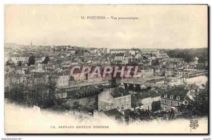 CPA Poitiers Vue Panoramique