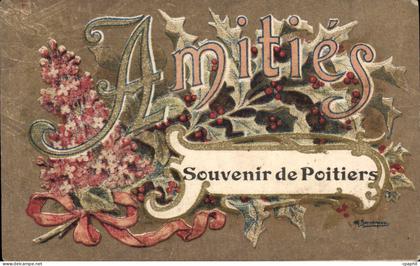 CPA Souvenir de Poitiers