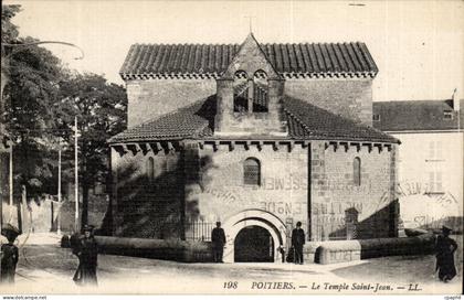 Poitiers CPA Le temple Saint Jean