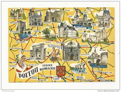 cp, Poitou-Charentes, Le Poitou, Terre Romane, Multi-Vues