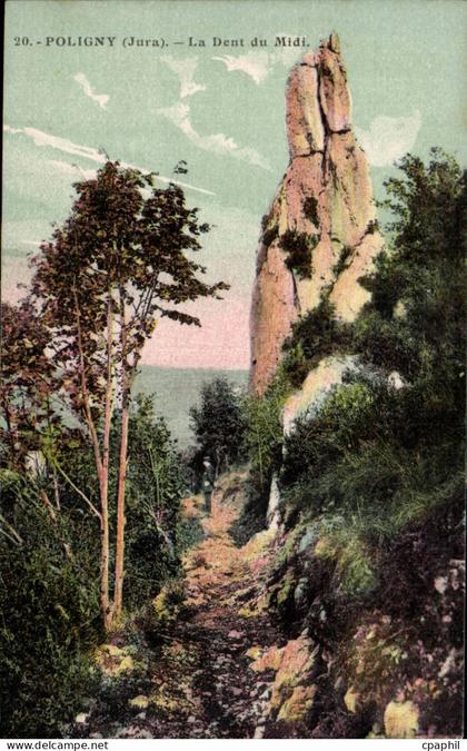 CPA Poligny La dent du midi