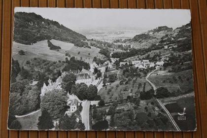 CPSM POLIGNY Poligny commune française, département du Jura et la région Franche-Comté. FLAMME route blanche gruyére P/