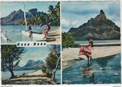 Polynésie  Française :   TAHITI : bora  bora
