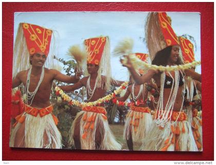 POLYNESIE FRANÇAISE - TAHITI - GROUPE DE DANSE TEMAEVA -  -