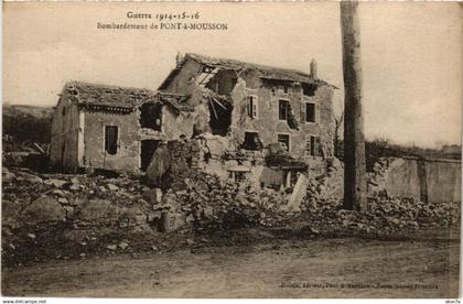 CPA PONT-a-MOUSSON - Bombardement de PONT-a-MOUSSON (386211)