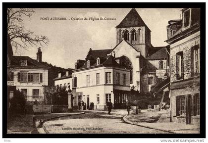 27 Pont-Audemer eglise D27D K27467K C27467C RH095124