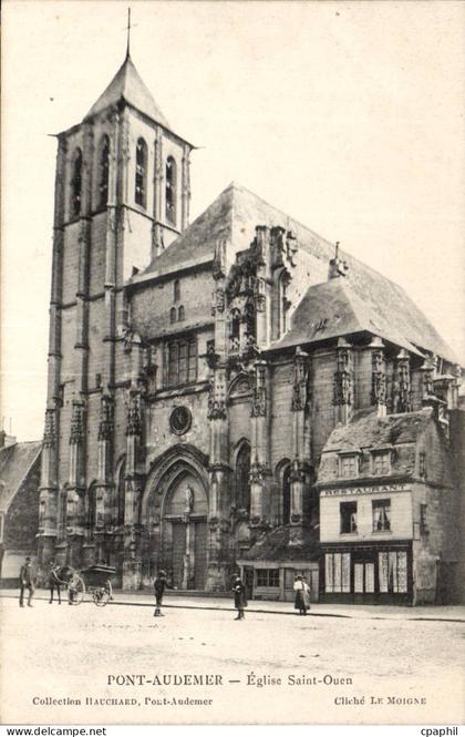 Pont Audemer - Eglise Saint Ouen - CPA