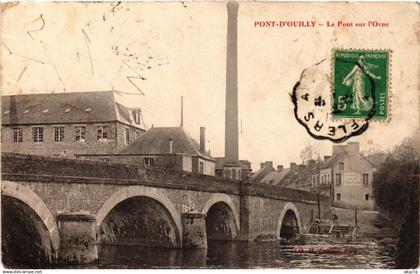 CPA PONT-d'OUILLY - Le Pont sur l'Orne (476019)