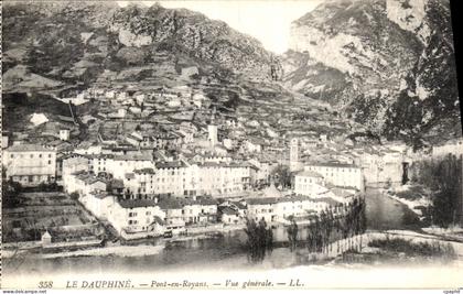CPA Le Dauphine Pont en Royans Vue generale