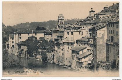 CPA - PONT-EN-ROYANS (Isère) -  (non légendée)