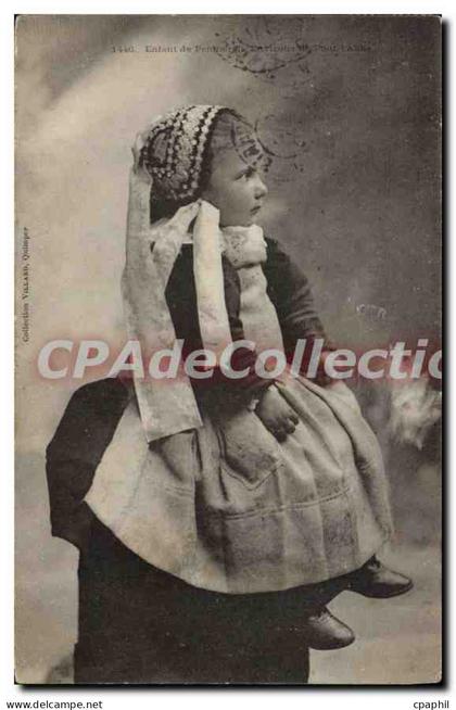 CPA enfant de Penmarch environs de Pont-l'abbé