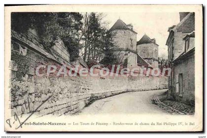 CPA Pont Sainte Maxence Les Tours De Fecamp
