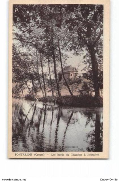 PONTARION - Les bords du Thaurion à Pontarion - très bon état