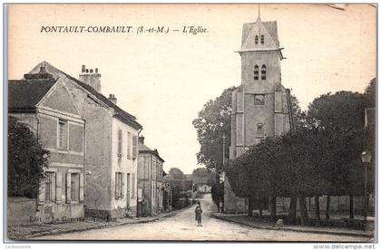 77 PONTAULT COMBAULT - l'église