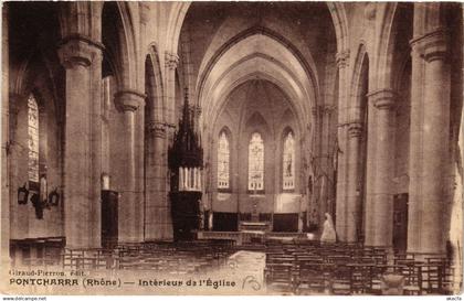 CPA PONTCHARRA - Interieur de l'Église (690273)