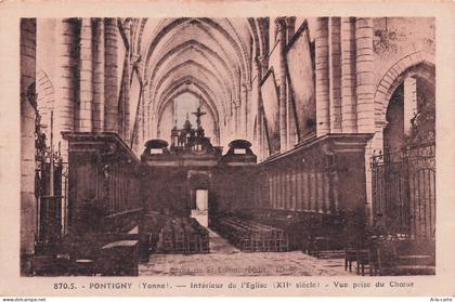 89 PONTIGNY EGLISE DE PONTIGNY
