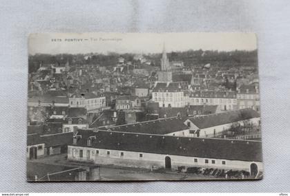 Cpa 1911, Pontivy, vue panoramique, Morbihan 56
