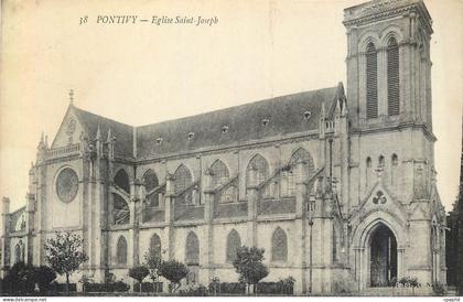 CPA Pontivy Eglise Saint Joseph