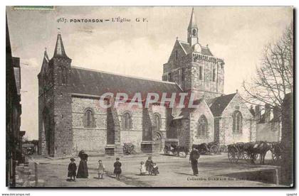 CPA Pontorson L'Eglise