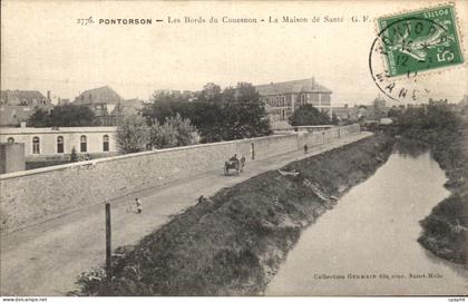 CPA Pontorson Les Bords du Couesnon la Maison de sante