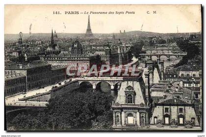 CPA Paris Le Panorama des Septs Ponts
