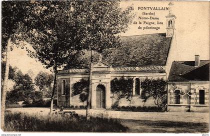 CPA Pontvallain Notre-Dame de la Faigne, lieu de pelerinage FRANCE (1450544)
