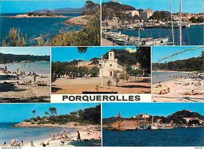 83 - Ile de Porquerolles - Multivues - CPM - Voir Scans Recto-Verso