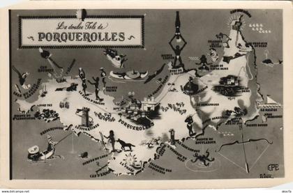 CPA PORQUEROLLES Map (1112515)