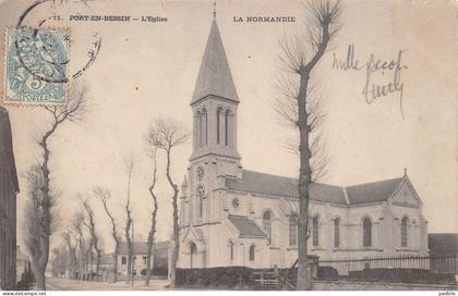 carte postale 14. Port-en-Bessin-Huppain très beau plan