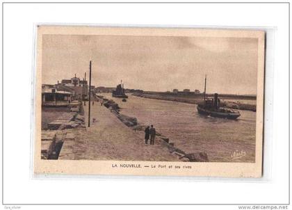 11 PORT LA NOUVELLE Port, Rives, Drague, ed Narbo, 193?