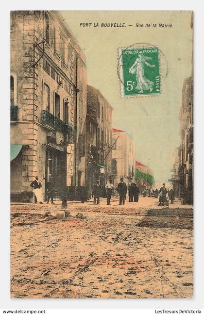 Port-la-Nouvelle – Rue de la Mairie – CPA – France