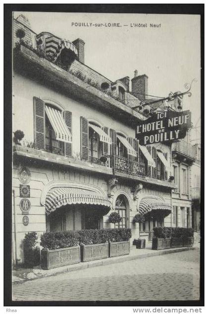 58 Pouilly-sur-Loire hotel carte pub    D58D  K58215K  C58215C RH057812