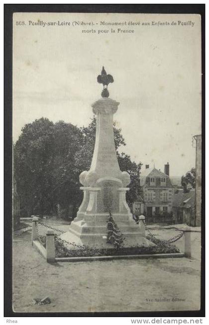 58 Pouilly-sur-Loire monument aux morts    D58D  K58215K  C58215C RH057813