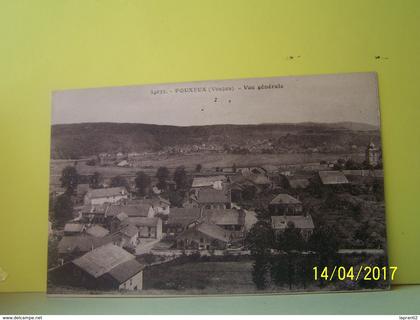 POUXEUX (VOSGES) VUE GENERALE.