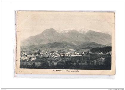 66 PRADES Vue Générale, ed ?, 1928