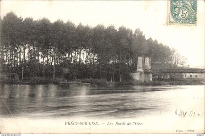 CPA Precy Sur Oise Les Bords de L'Oise